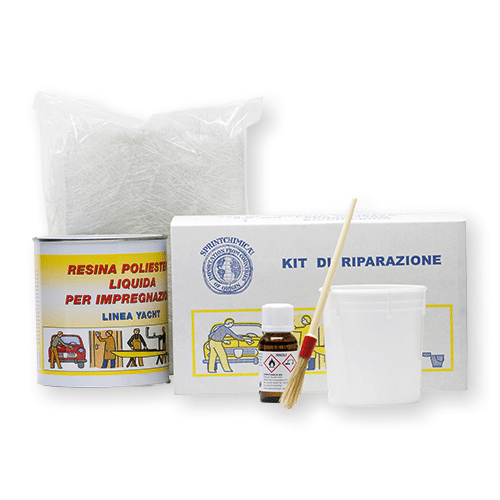 KIT VETRORESINA CON STIRENE